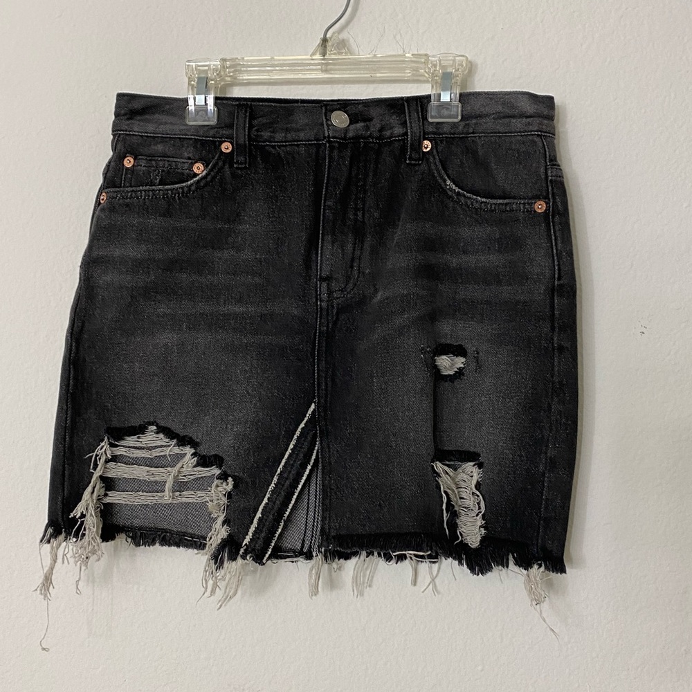 Free people Jean skirt